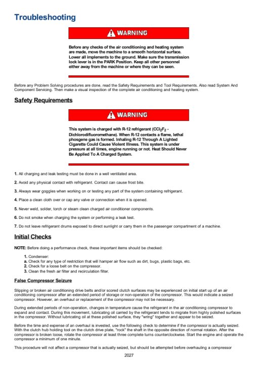 Caterpillar CAT 307 Excavator Service Repair Manual (2WM00500 and up) - Image 2