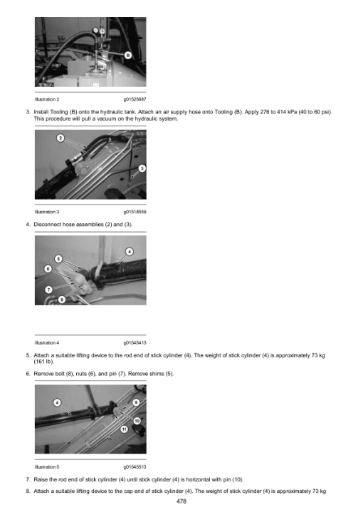 Caterpillar CAT 308E2SR Mini Hydraulic Excavator Service Repair Manual (KC500001 and up) - Image 4