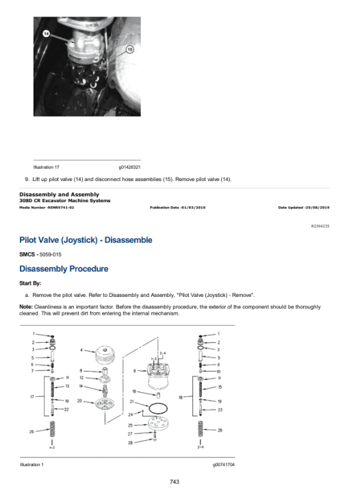 Caterpillar CAT 308D Mini Hydraulic Excavator Service Repair Manual (GBT00001 and up) - Image 4