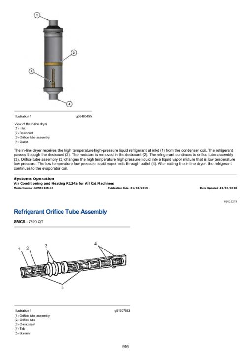 Caterpillar CAT 308E2SR Mini Hydraulic Excavator Service Repair Manual (TM200001 and up) - Image 5