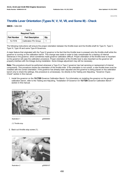 Caterpillar CAT 3116 Marine Engine Service Repair Manual (4KG00001 and up) - Image 5