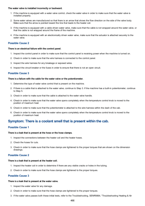 Caterpillar CAT 311D LRR Excavator Service Repair Manual (CLA00001 and up) - Image 3