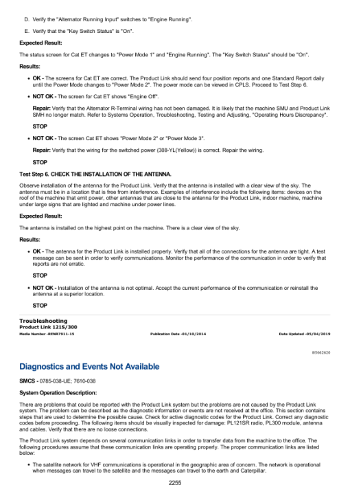 Caterpillar CAT 312 Excavator Service Repair Manual (6BL00001 and up) - Image 3