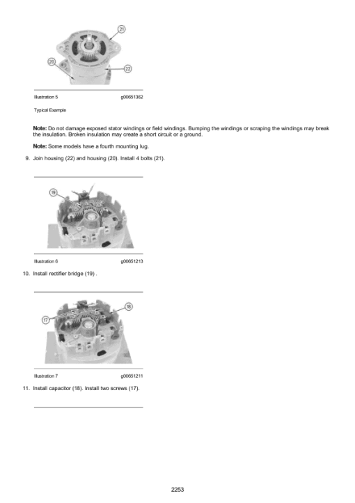 Caterpillar CAT 3126 Marine Engine Service Repair Manual (1ZJ00001 and up) - Image 4