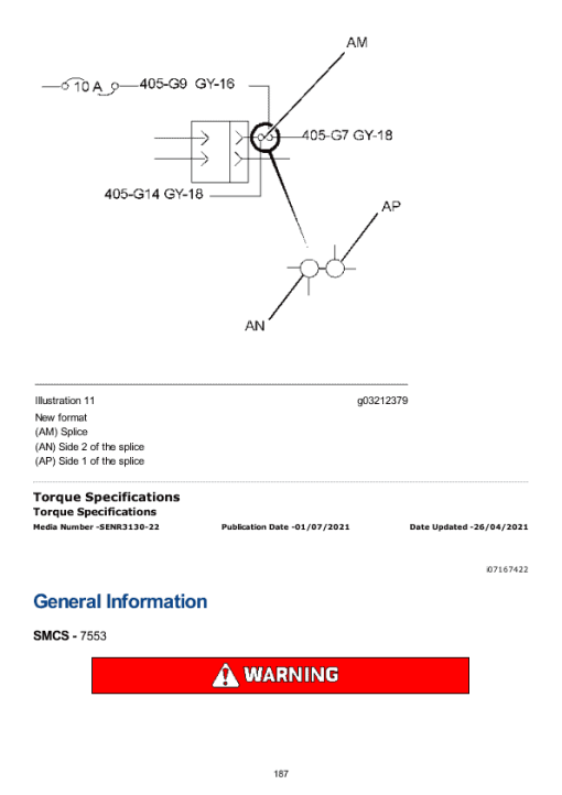 Caterpillar CAT 3126 Reman Engine Service Repair Manual (RZS00001 and up) - Image 3