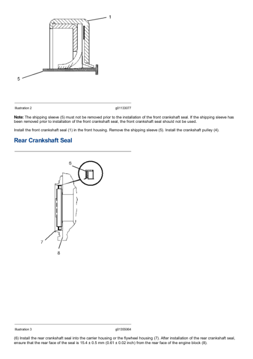 Caterpillar CAT 3126 Engine Machine Service Repair Manual (55K00001 and up) - Image 5