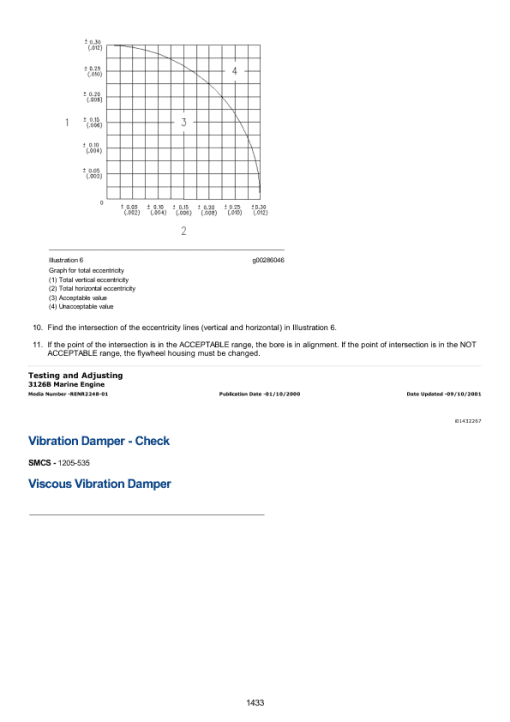 Caterpillar CAT 3126 Marine Engine Service Repair Manual (NSW00001 and up) - Image 3