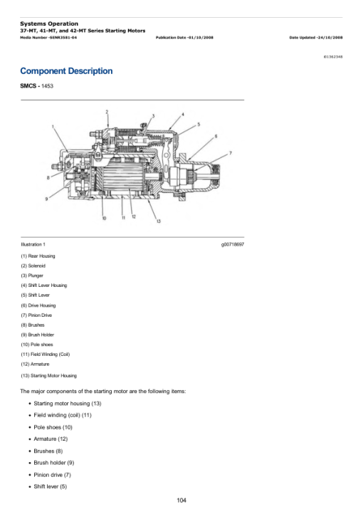 Caterpillar CAT 3126B Reman Engine Service Repair Manual (BES00001 and up) - Image 3