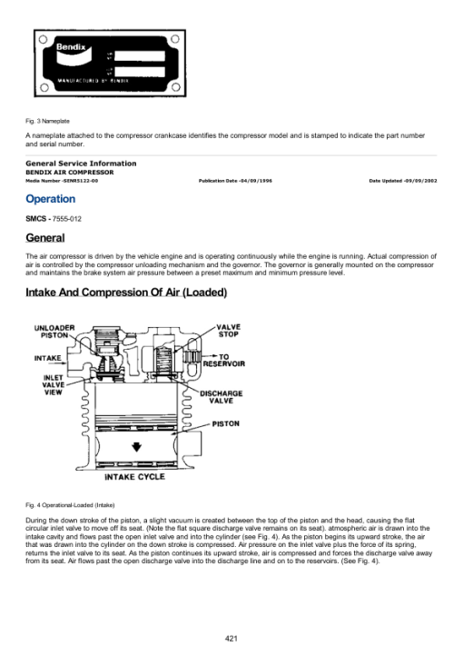 Caterpillar CAT 3126 Truck Engine Service Repair Manual (8SZ00001 and up) - Image 3