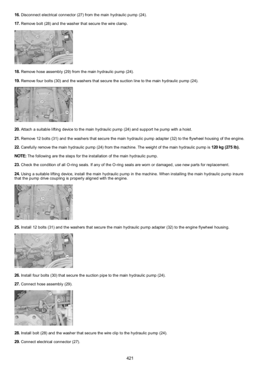 Caterpillar CAT 312D, 312D L Excavator Service Repair Manual (RKF00001 and up) - Image 3