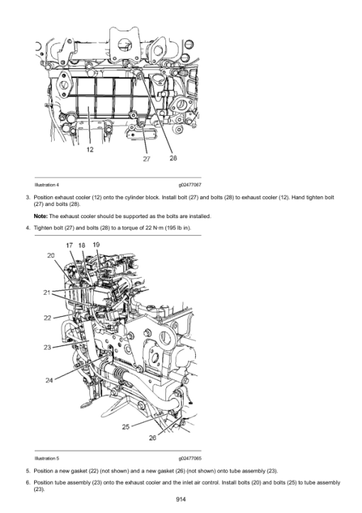 Caterpillar CAT 312F Excavator Service Repair Manual (KMK00001 and up) - Image 5