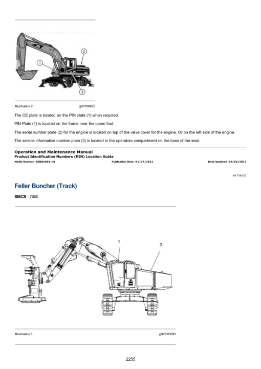 Caterpillar CAT 314D CR, 314D LCR Excavator Service Repair Manual (XHR00001 and up) - Image 3