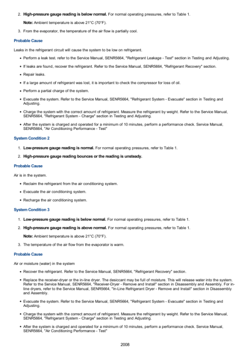 Caterpillar CAT 314D LCR Excavator Service Repair Manual (SSZ00001 and up) - Image 3