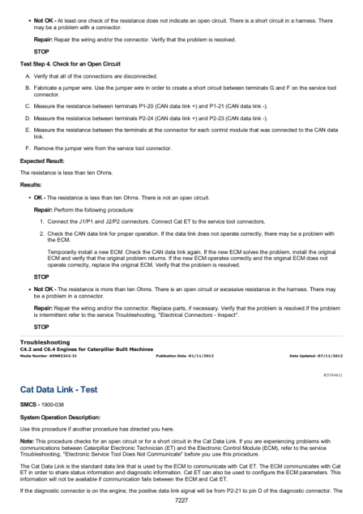 Caterpillar CAT 314D LCR Excavator Service Repair Manual (TXN00001 and up) - Image 5