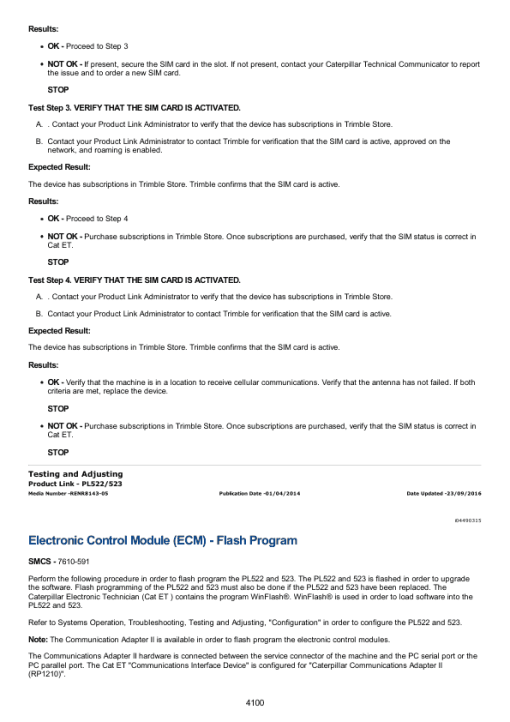 Caterpillar CAT 315, 315L Track Type Excavator Service Repair Manual (6YM00001 and up) - Image 5