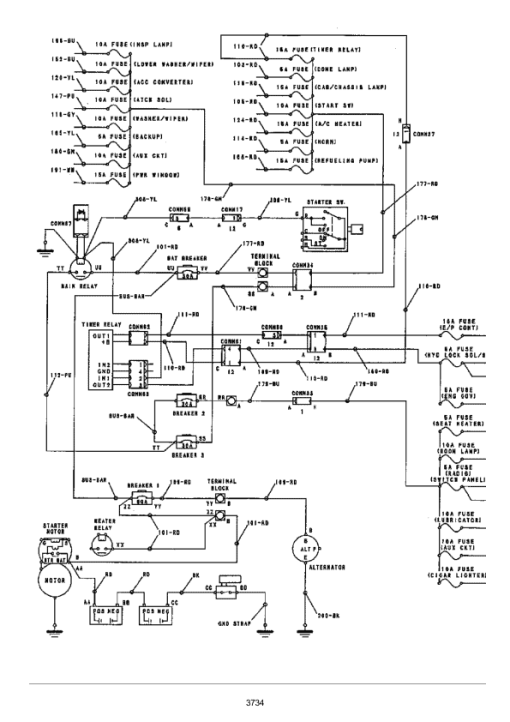 Caterpillar CAT 315B, 315B L Track Type Excavator Service Repair Manual (3AW00001 and up) - Image 3