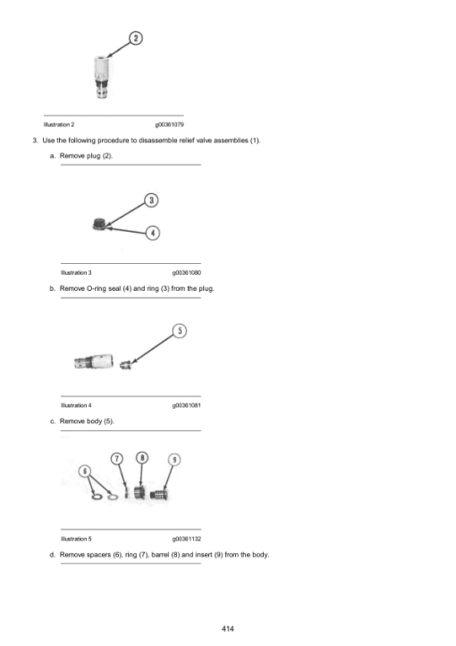 Caterpillar CAT 315D L Excavator Service Repair Manual (KBD00001 and up) - Image 5