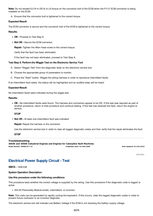 Caterpillar CAT 315C, 315C L Excavator Service Repair Manual (ANF00001 and up) - Image 5