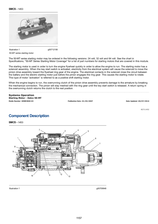 Caterpillar CAT 3176B Truck Engine Service Repair Manual (9CK00001 and up) - Image 2