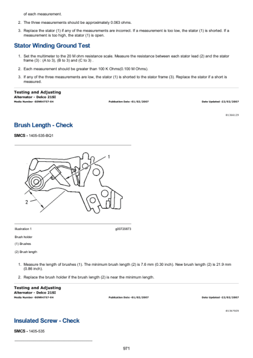 Caterpillar CAT 3176B Truck Engine Service Repair Manual (9CK00001 and up) - Image 5