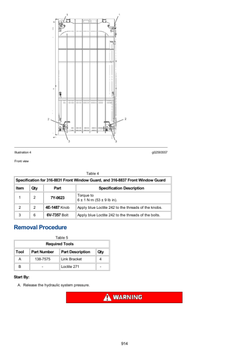 Caterpillar CAT 318E L Excavator Service Repair Manual (WZS00001 and up) - Image 5