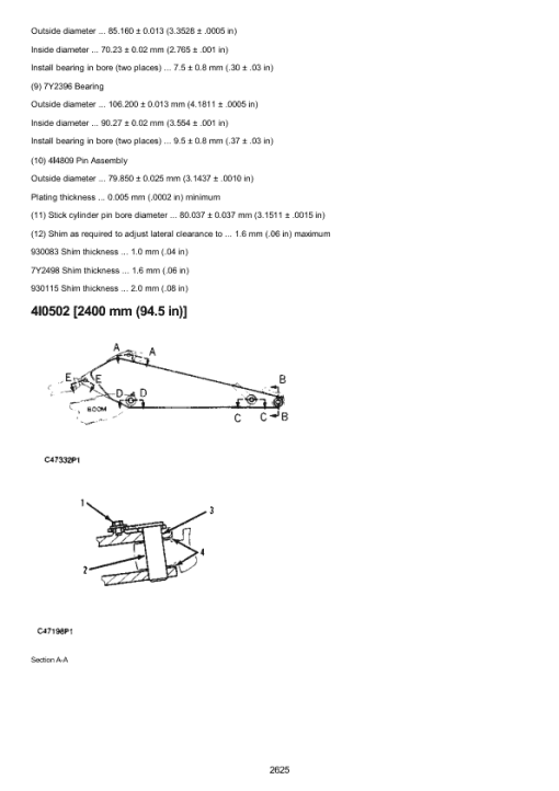 Caterpillar CAT 320, 320 L, 320 N, 320 S Excavator Service Repair Manual (3XK00822 and up) - Image 4