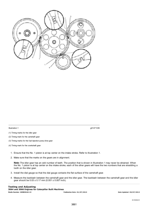 Caterpillar CAT 320, 320L, 320N Track Type Excavator Service Repair Manual (2DL00214 and up) - Image 4