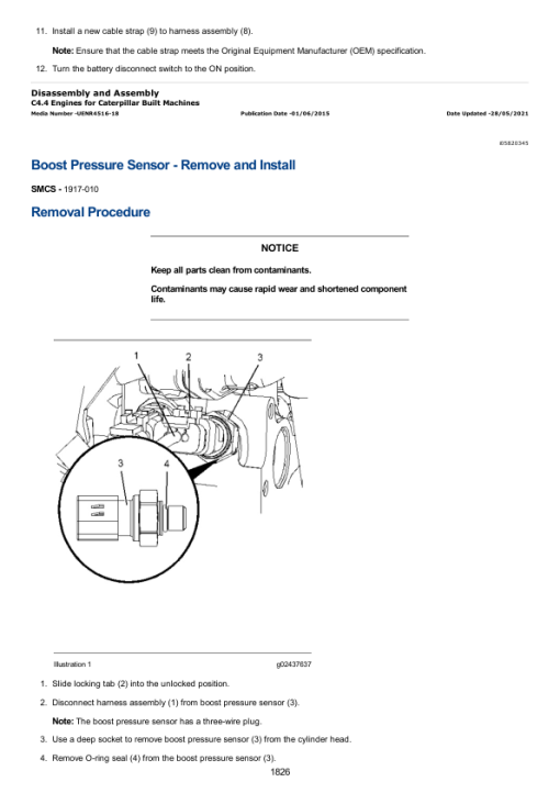 Caterpillar CAT 320 Excavator Service Repair Manual (HEX00001 and up) - Image 3