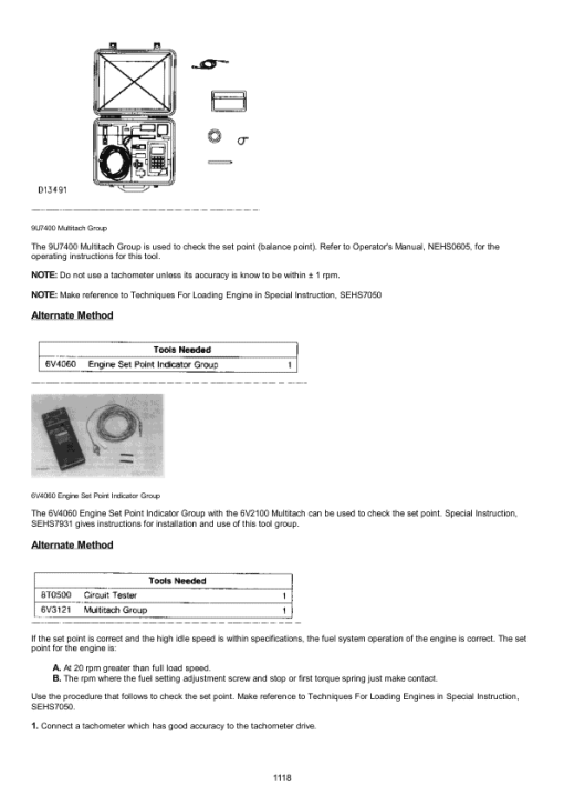 Caterpillar CAT 3208 Marine Engine Service Repair Manual (01Z00001 and up) - Image 2