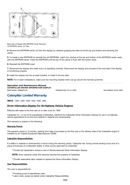 Caterpillar CAT 3208 Truck Engine Service Repair Manual (40S00001 and up) - Image 2