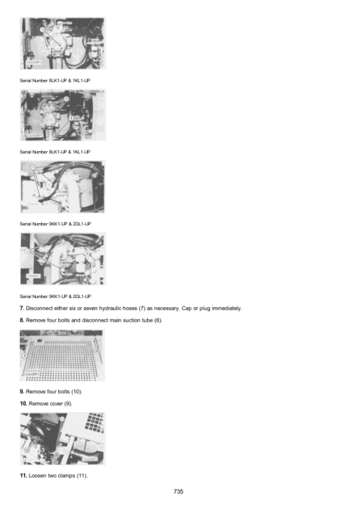 Caterpillar CAT 320B Excavator Service Repair Manual (8ES00001 and up) - Image 4