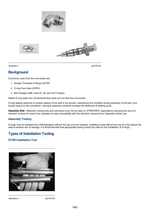 Caterpillar CAT 320C, 320C L 320CL Excavator Service Repair Manual (PAB00001 and up) - Image 2