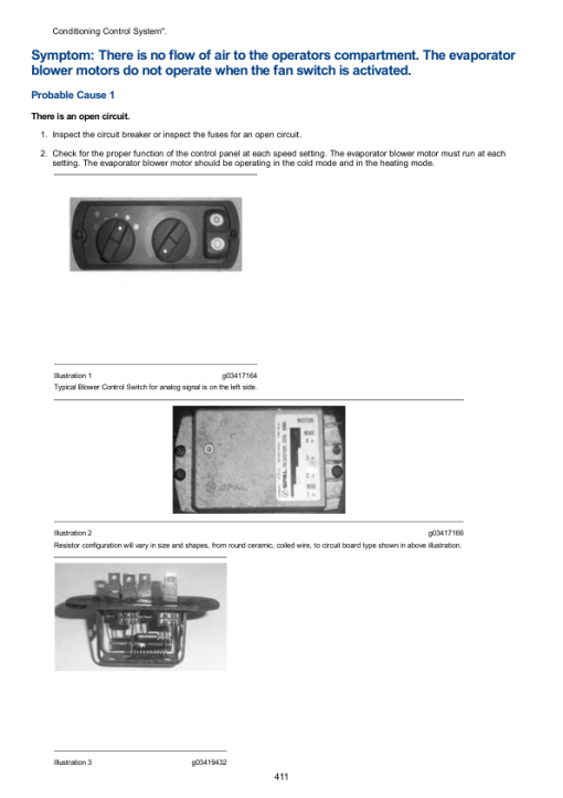 Caterpillar CAT 320C, 320C L 320CL Excavator Service Repair Manual (PAB00001 and up) - Image 4