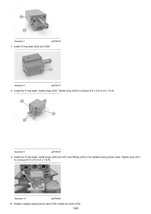 Caterpillar CAT 320C U, 320C LU, 320CLU Excavator Service Repair Manual (PAC00001 and up) - Image 2