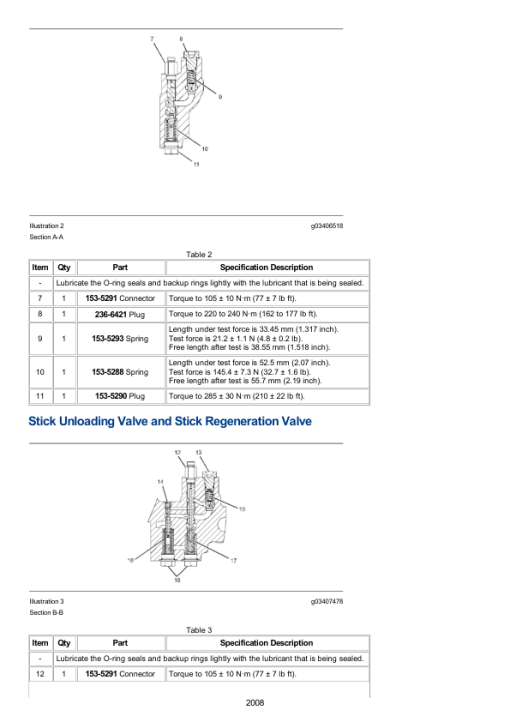 Caterpillar CAT 320D, 320D L Excavator Service Repair Manual (KLM00001 and up) - Image 3