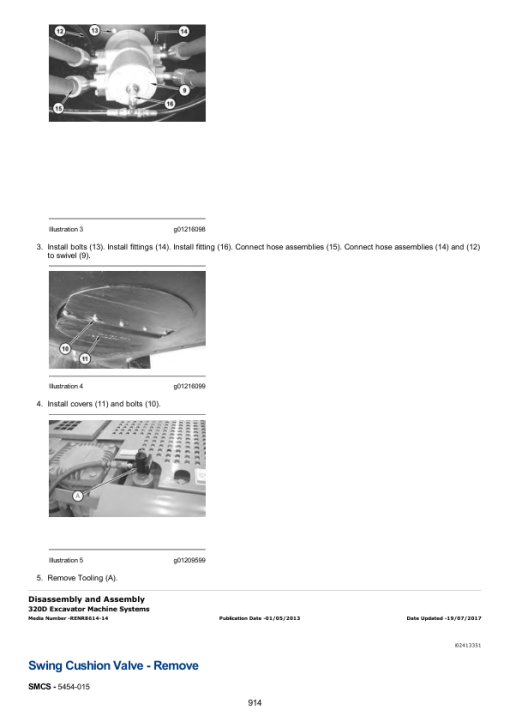 Caterpillar CAT 320C, 320C L, 320C LN Excavator Service Repair Manual (JTG00001 and up) - Image 5