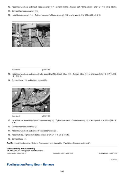 Caterpillar CAT 320D Log Loader Service Repair Manual (GKS00001 and up) - Image 4