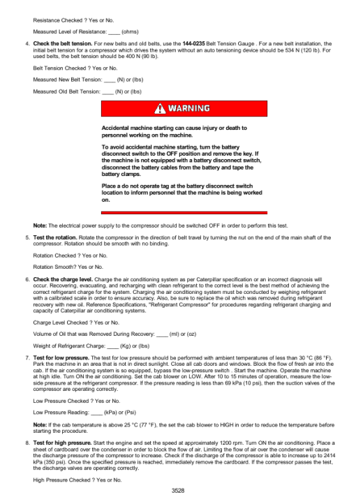 Caterpillar CAT 321C Excavator Service Repair Manual (KBB00001 and up) - Image 5