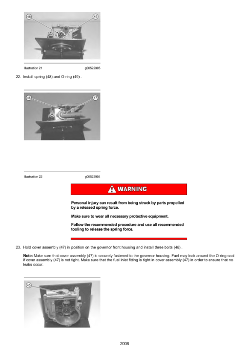 Caterpillar CAT E240B Excavator Service Repair Manual (8SF00001 and up) - Image 3