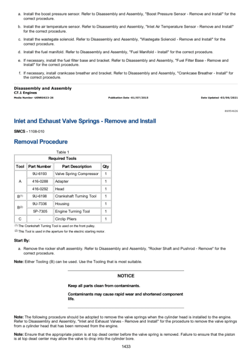 Caterpillar CAT 323D L Excavator Service Repair Manual (PBM00001 and up) - Image 2