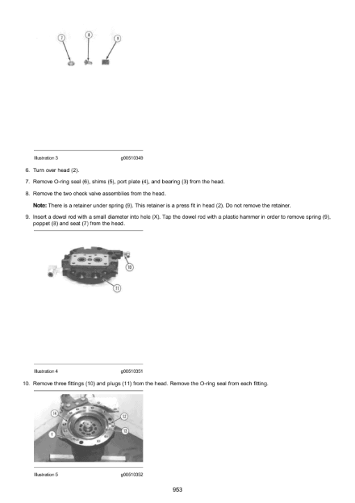 Caterpillar CAT 312D, 312D L Excavator Service Repair Manual (PHH00001 and up) - Image 5