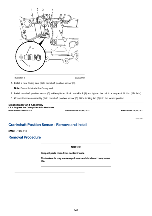 Caterpillar CAT 324E L, 324E LN Excavator Service Repair Manual (TLF00001 and up) - Image 4