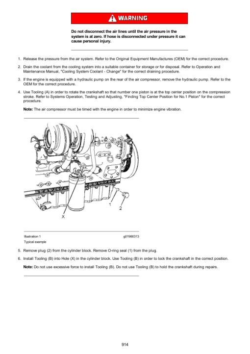 Caterpillar CAT 324E L, 324E LN Excavator Service Repair Manual (TLF00001 and up) - Image 5