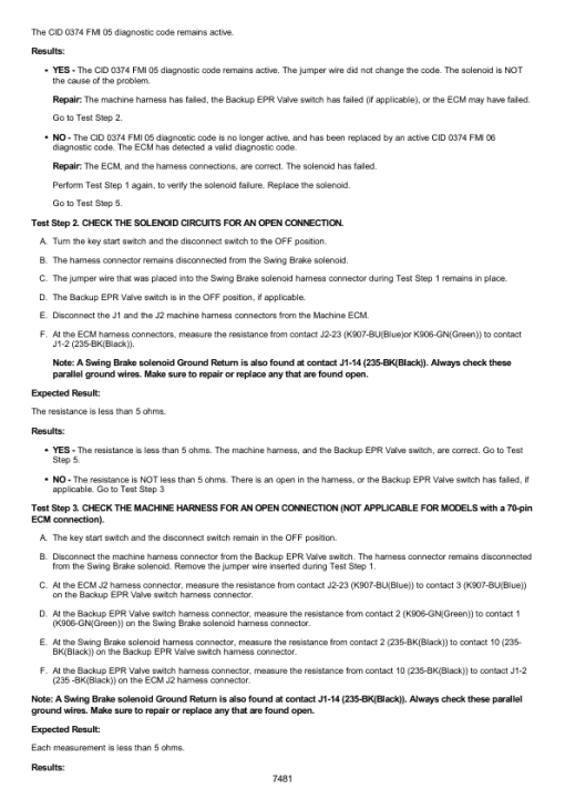 Caterpillar CAT 324D, 324D L Excavator Service Repair Manual (CJX00001 and up) - Image 4