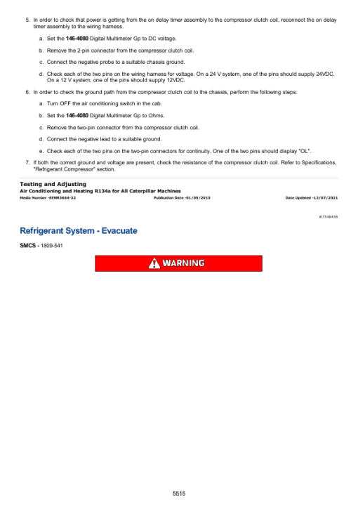 Caterpillar CAT 323F L Excavator Service Repair Manual (PLB00001 and up) - Image 3