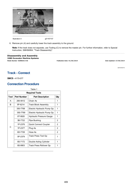 Caterpillar CAT 328D LCR Excavator Service Repair Manual (GTN00001 and up) - Image 2