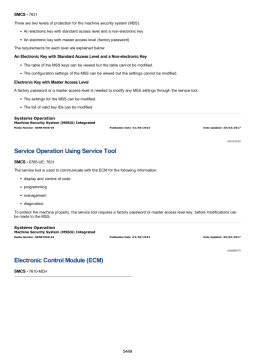 Caterpillar CAT 329DL Excavator Service Repair Manual (JHJ00001 and up) - Image 2