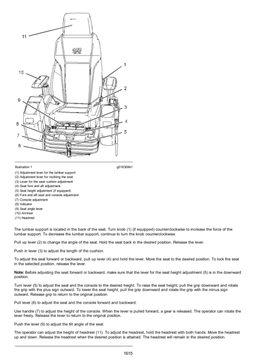 Caterpillar CAT 320D2, 320D2 L Excavator Service Repair Manual (GBA00001 and up) - Image 2