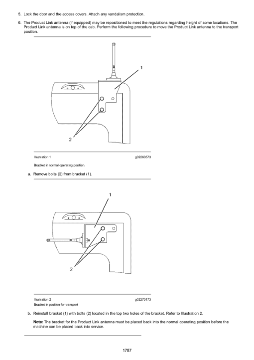 Caterpillar CAT 320D2, 320D2 L Excavator Service Repair Manual (GBA00001 and up) - Image 3