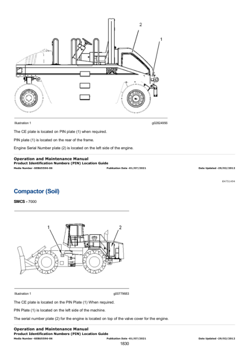 Caterpillar CAT 330 L, 330 LL, 330 FB Excavator Service Repair Manual (8FK00001 and up) - Image 2